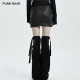 Steampunk tassel half skirt