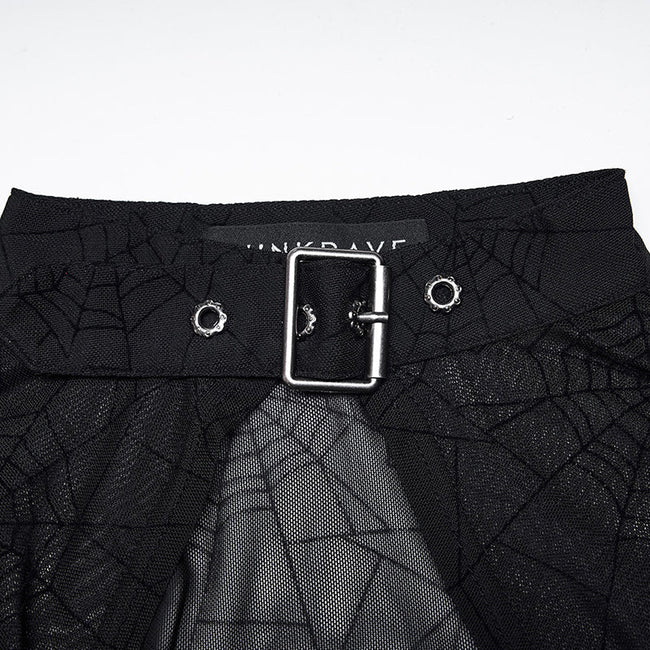 Goth two piece girls dress