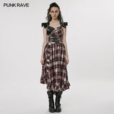 Goth Gorgeous Print Dress