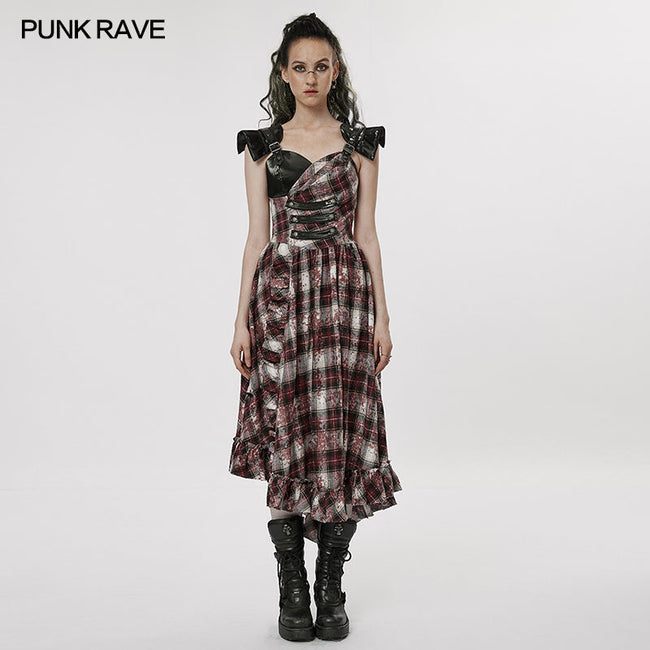 Goth Gorgeous Print Dress