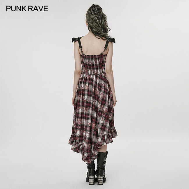 Goth Gorgeous Print Dress