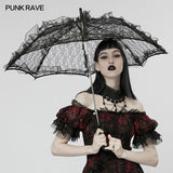 Gothic light lace umbrella