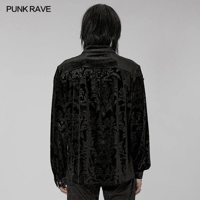 Loose Goth Print Shirt