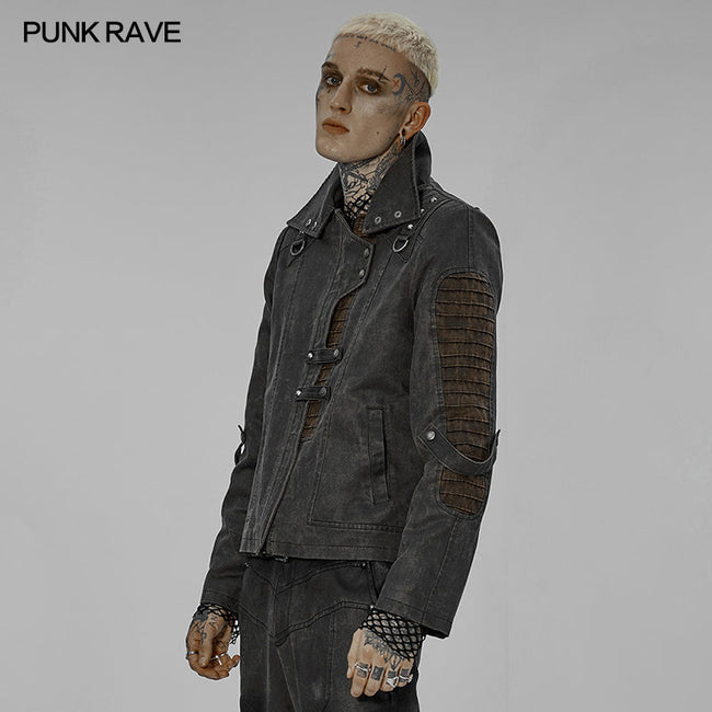 Post-apocalyptic style short jacket