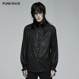 Gothic asymmetric shirt