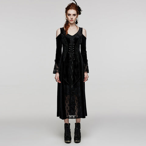 Goth sexy lace dress