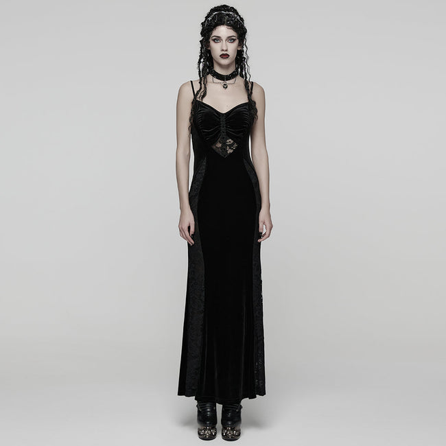 Goth Dark Heart Slip Dress
