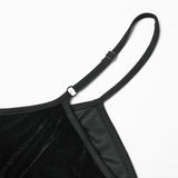 Goth Dark Heart Slip Dress