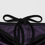 Goth gradient printed flared pants