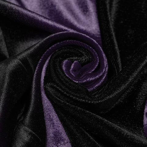Goth gradient printed flared pants
