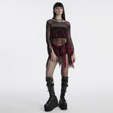 Goth tassels sweater