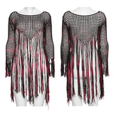 Goth tassels sweater