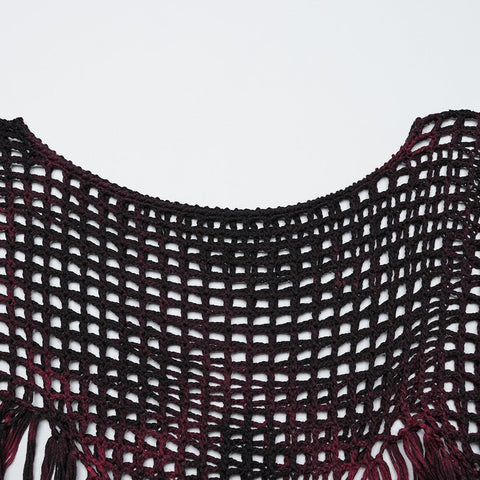Goth tassels sweater