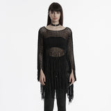 Goth tassels sweater