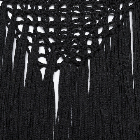 Goth tassels sweater