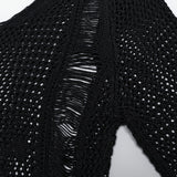 Punk Skull Knit Dress