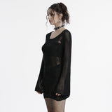 Punk Skull Knit Dress