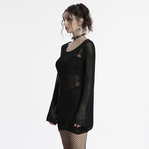Punk Skull Knit Dress