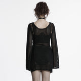 Punk Skull Knit Dress