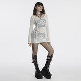 Punk Skull Knit Dress