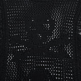 Punk Skull Knit Dress