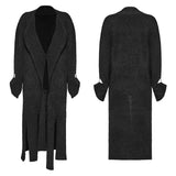 Asymmetric long cardigan