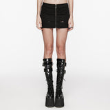 PUNK diamond mesh skirt