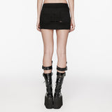 PUNK diamond mesh skirt