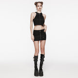 PUNK diamond mesh skirt