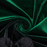 Goth gradient printed velvet dress