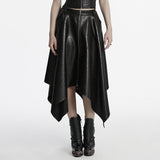 Punk vintage plaid skirt