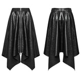 Punk vintage plaid skirt