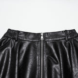 Punk vintage plaid skirt