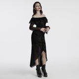 Sexy goth mesh dress