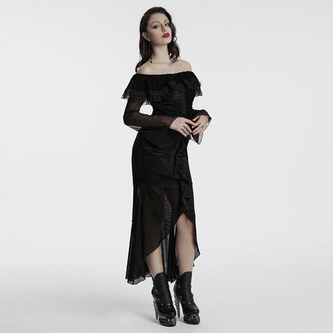Sexy goth mesh dress