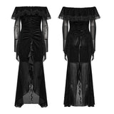 Sexy goth mesh dress