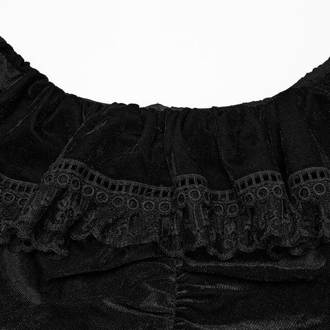 Sexy goth mesh dress