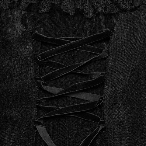Sexy goth mesh dress