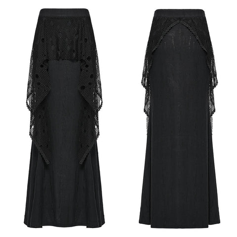 Punk Decadent Layered Fish Tail Skirt