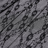 Punk patterned pleated skirt