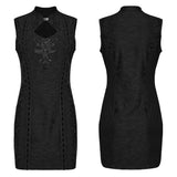 Goth New Chinese Cheongsam Dress