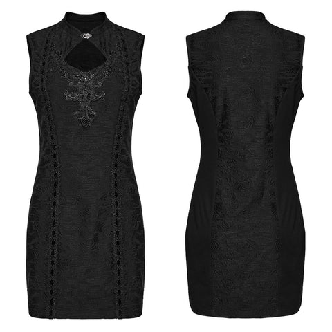 Goth New Chinese Cheongsam Dress