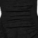 Punk Irregular Hooded Dress