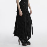 Decadent Gothic Woolen Skirt