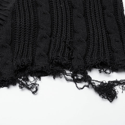 Decadent Gothic Woolen Skirt