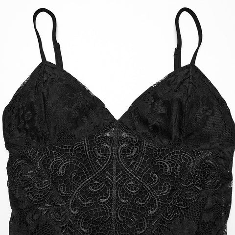 Gothic daily lace dress