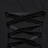 Goth Irregular Splicing Dress
