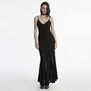 Goth Irregular Splicing Dress