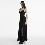 Goth Irregular Splicing Dress