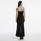 Goth Irregular Splicing Dress